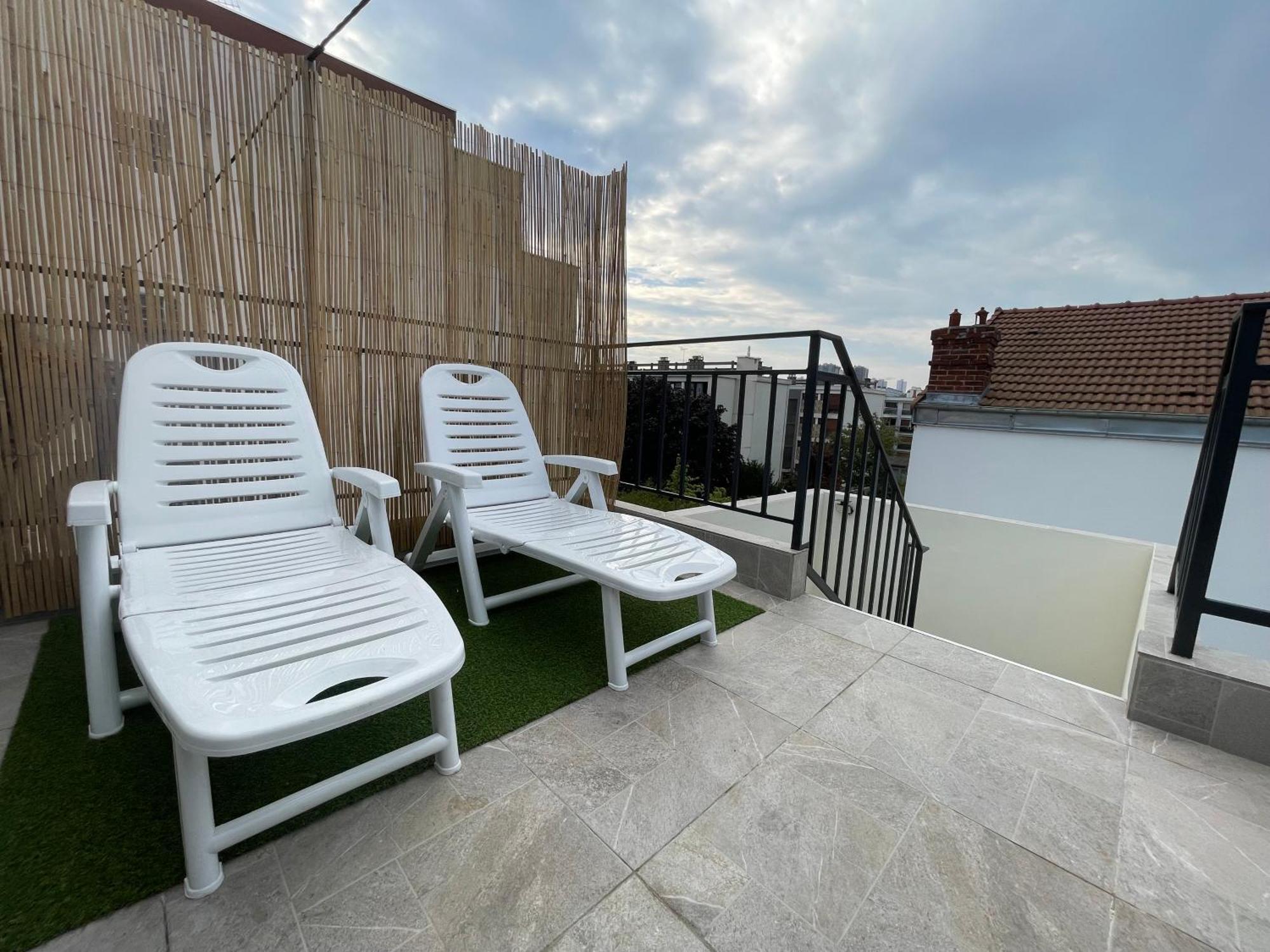 Appartement Avec Terrasse Et Ciel Etoile ! Нуази-ле-Сек Экстерьер фото